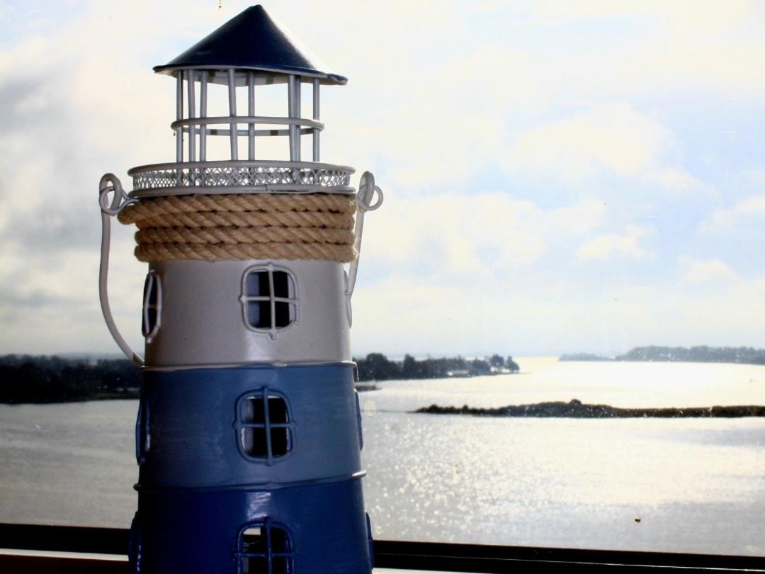 Ostseefjord-Schlei-Blick Im Wikingturm Szlezwik Zewnętrze zdjęcie
