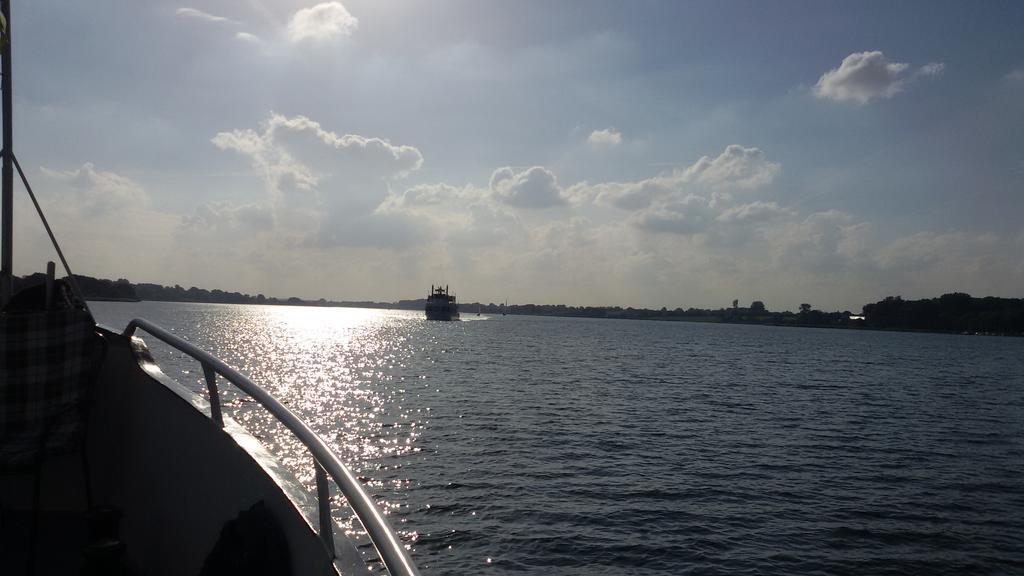 Ostseefjord-Schlei-Blick Im Wikingturm Szlezwik Zewnętrze zdjęcie