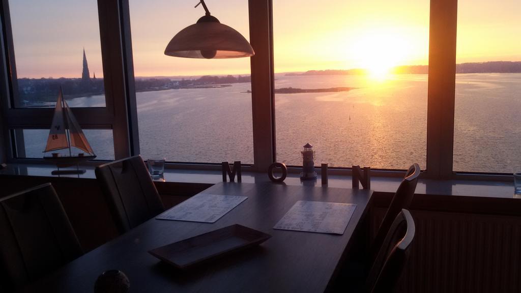 Ostseefjord-Schlei-Blick Im Wikingturm Szlezwik Zewnętrze zdjęcie