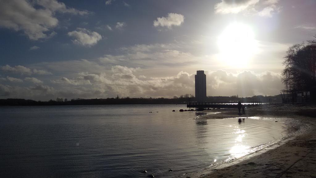 Ostseefjord-Schlei-Blick Im Wikingturm Szlezwik Zewnętrze zdjęcie